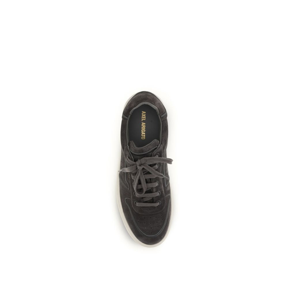 Axel Arigato Gray Calf Leather Bos Taurus Low Top Sneakers - Luxe Nova