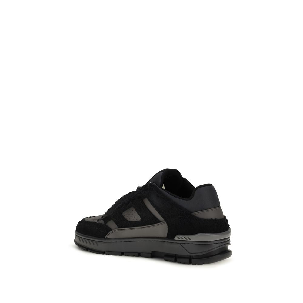 Axel Arigato Black Calf Leather Bos Taurus Athletic Sneakers - Luxe Nova