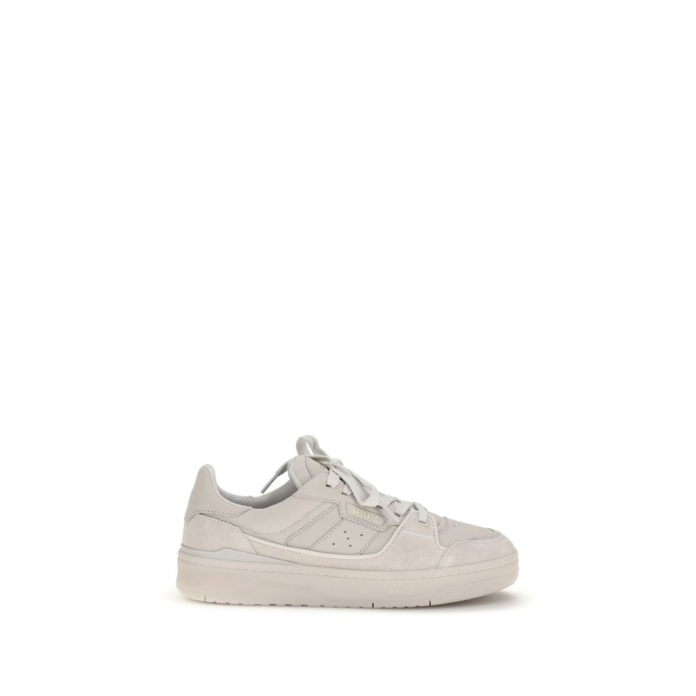 Axel Arigato Gray Calf Leather Bos Taurus Low Top Sneakers - Luxe Nova