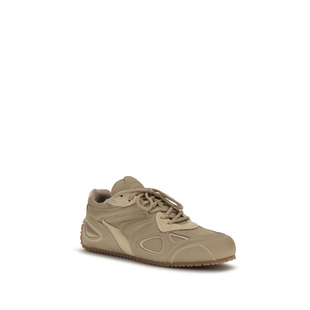 Axel Arigato Brown Calf Leather Bos Taurus Low Top Sneakers - Luxe Nova