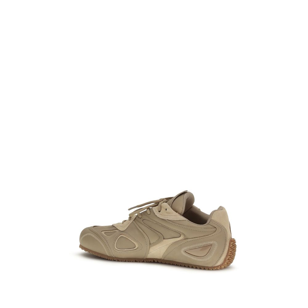 Axel Arigato Brown Calf Leather Bos Taurus Low Top Sneakers - Luxe Nova