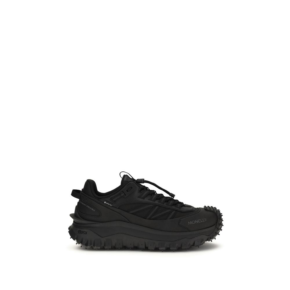Moncler Black Polyamide Athletic Sneakers - Luxe Nova