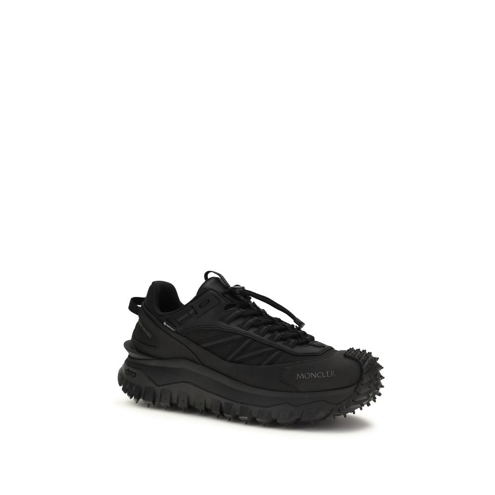 Moncler Black Polyamide Athletic Sneakers - Luxe Nova