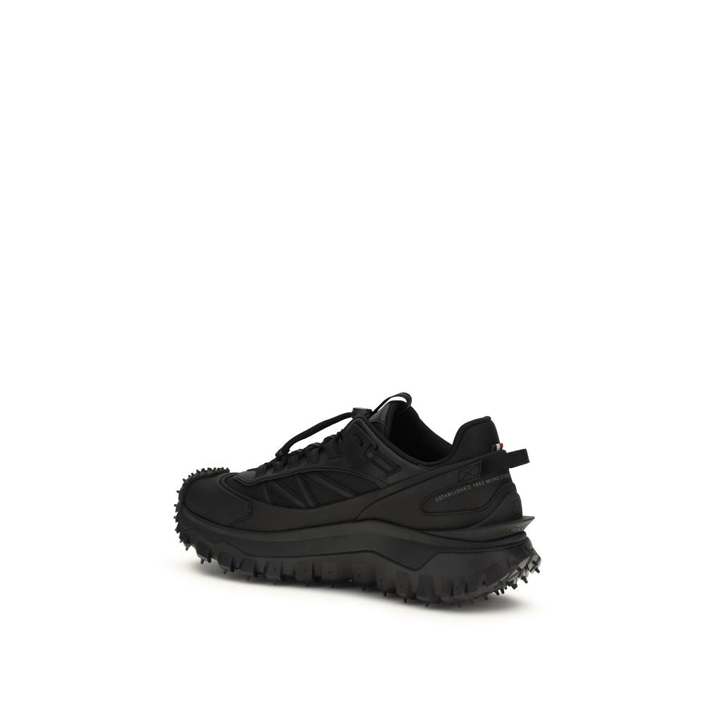Moncler Black Polyamide Athletic Sneakers - Luxe Nova