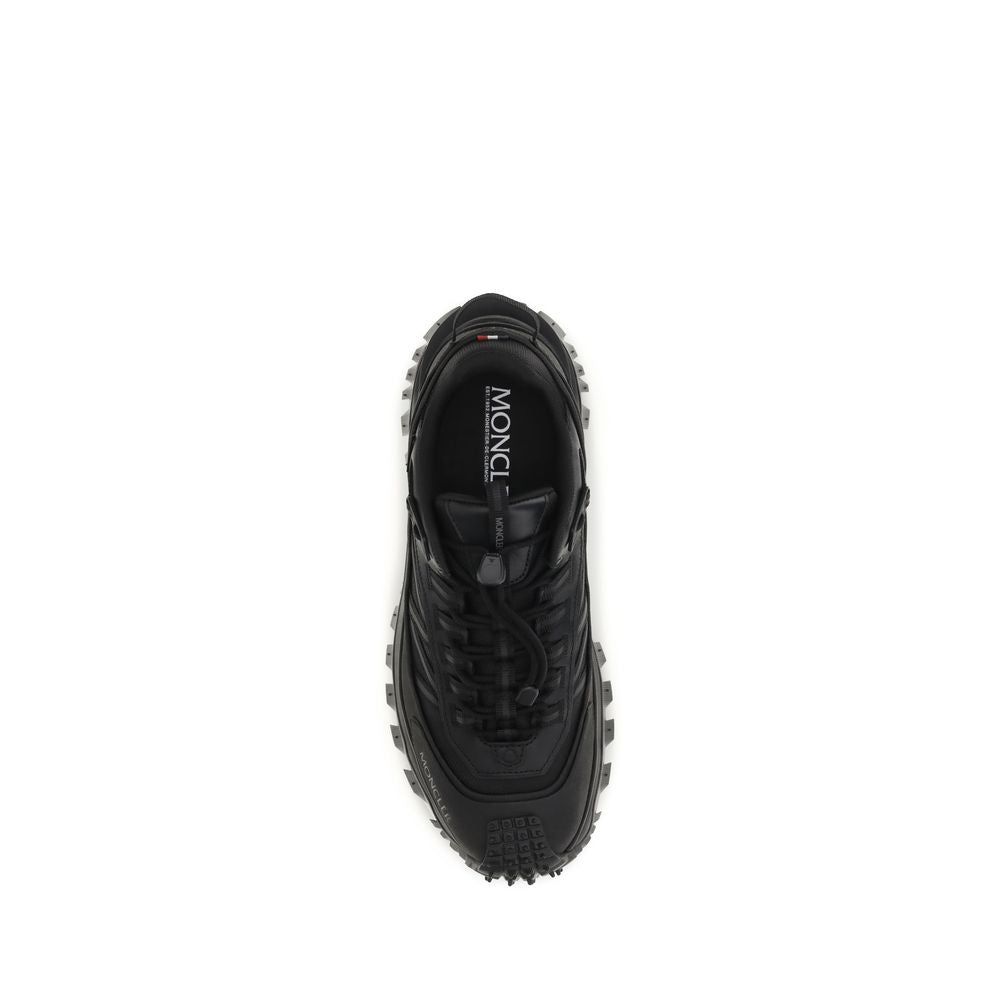 Moncler Black Polyamide Athletic Sneakers - Luxe Nova