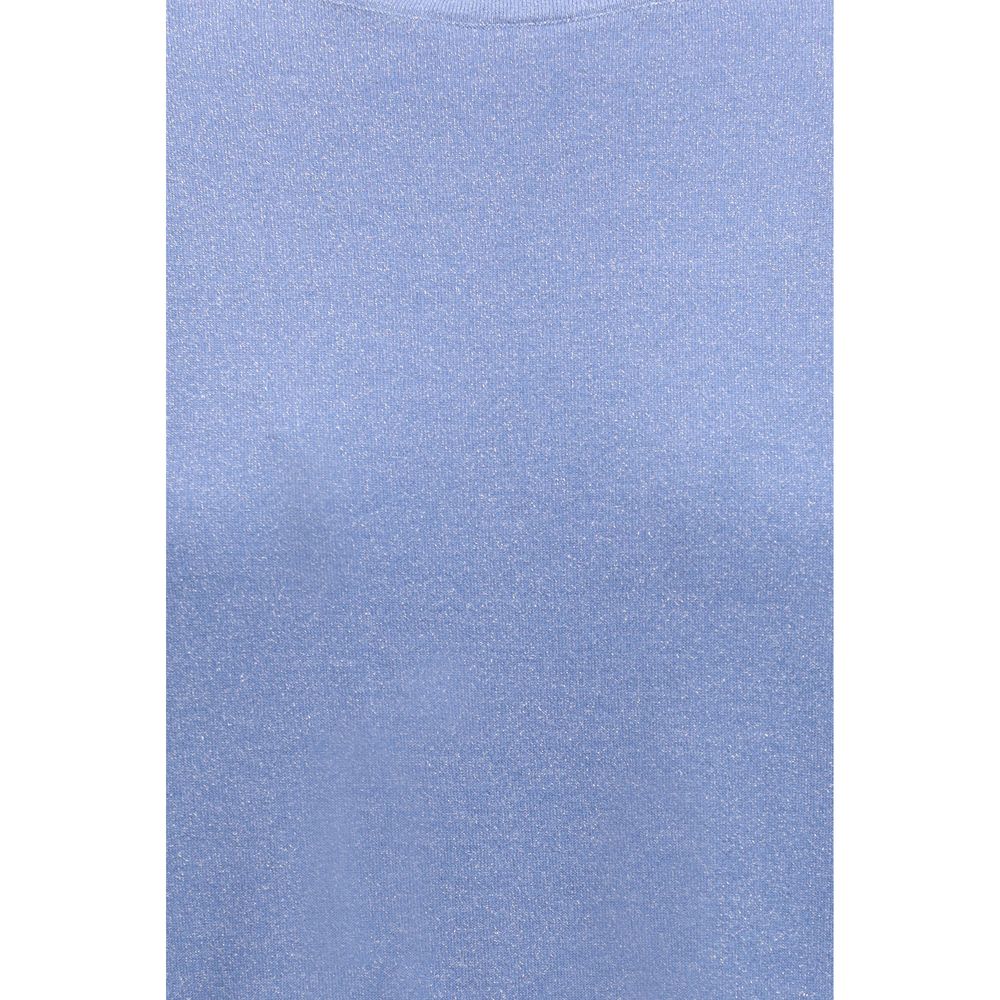 Brunello Cucinelli Blue Nylon T-Shirt - Luxe Nova