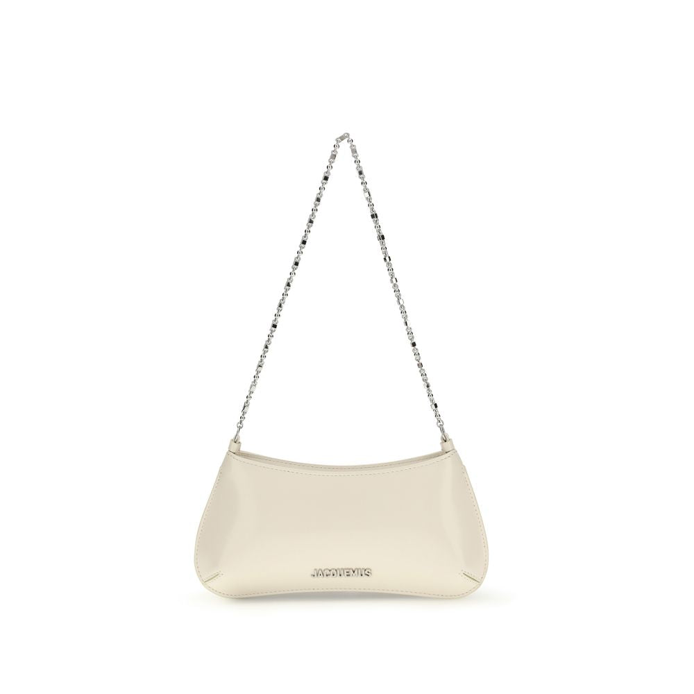 Jacquemus Beige Calf Leather Bos Taurus Shoulder Bag - Luxe Nova
