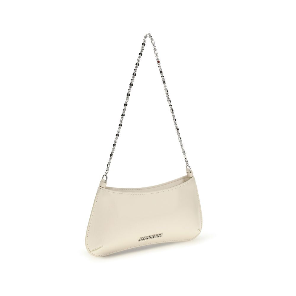 Jacquemus Beige Calf Leather Bos Taurus Shoulder Bag - Luxe Nova
