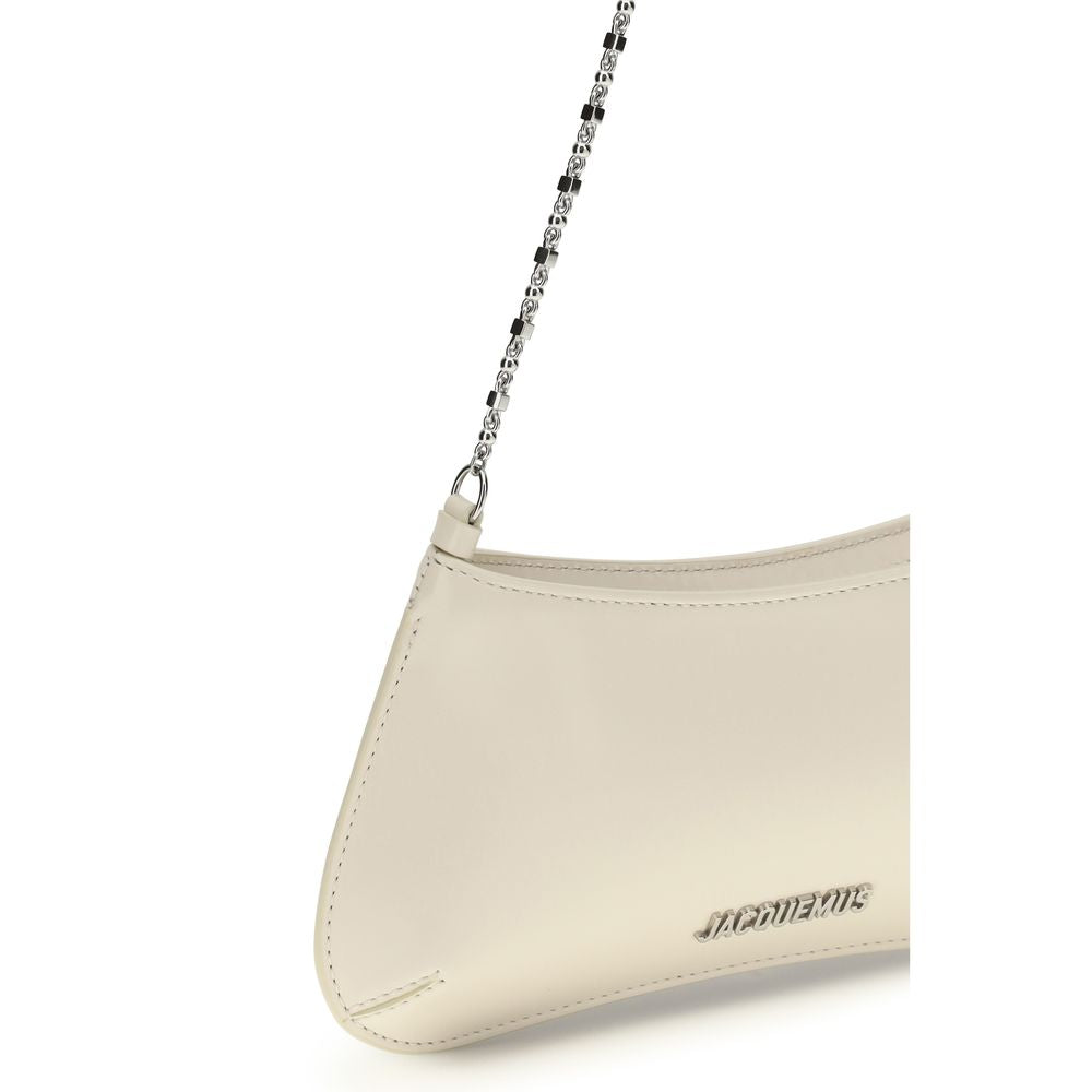 Jacquemus Beige Calf Leather Bos Taurus Shoulder Bag - Luxe Nova