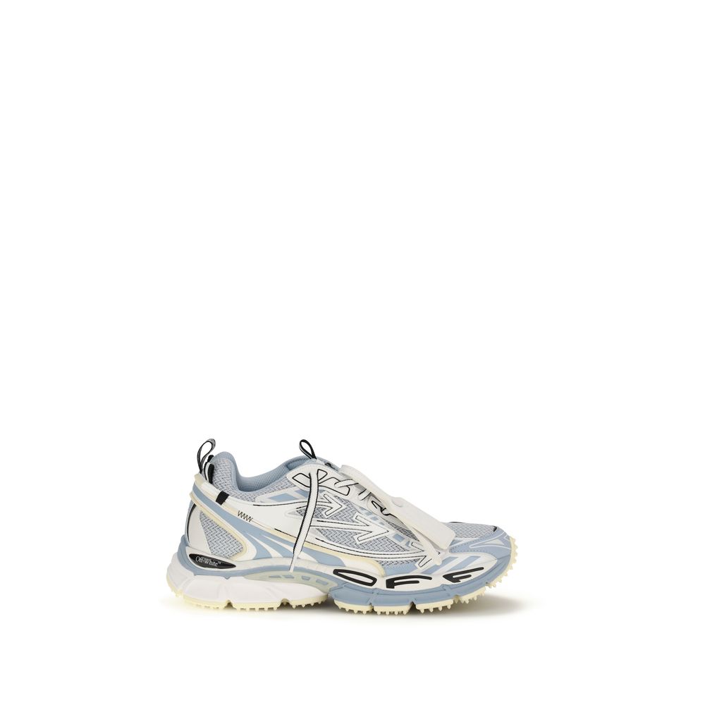 Off-White Multicolor Polyethylene Athletic Sneakers