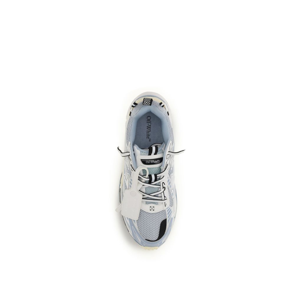 Off-White Multicolor Polyethylene Athletic Sneakers