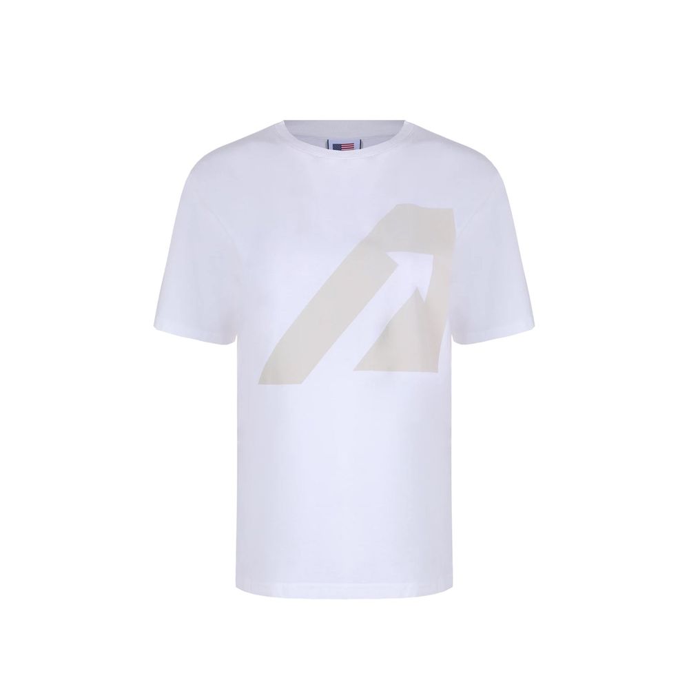 Autry White Cotton T-Shirt - Luxe Nova