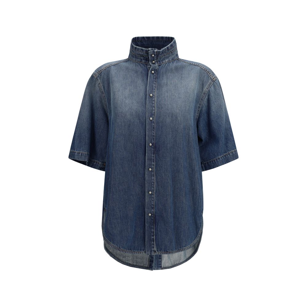 Darkpark Blue Denim Shirt - Luxe Nova