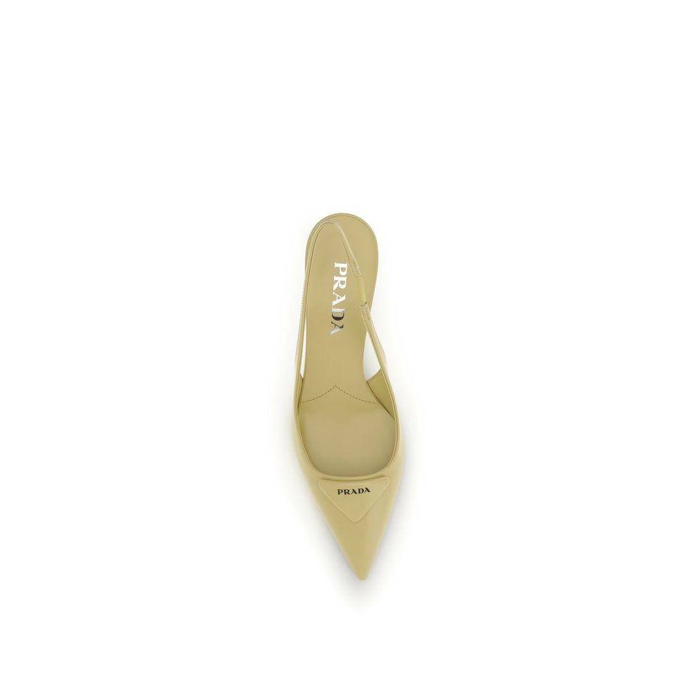 Prada Bicolor Calf Leather Bos Taurus Pumps - Luxe Nova