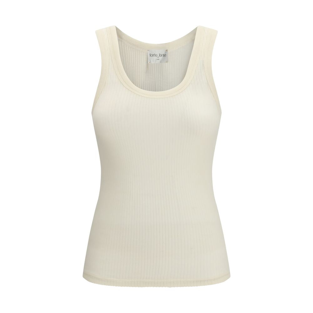 Forte_Forte Beige Fleece Wool Top - Luxe Nova