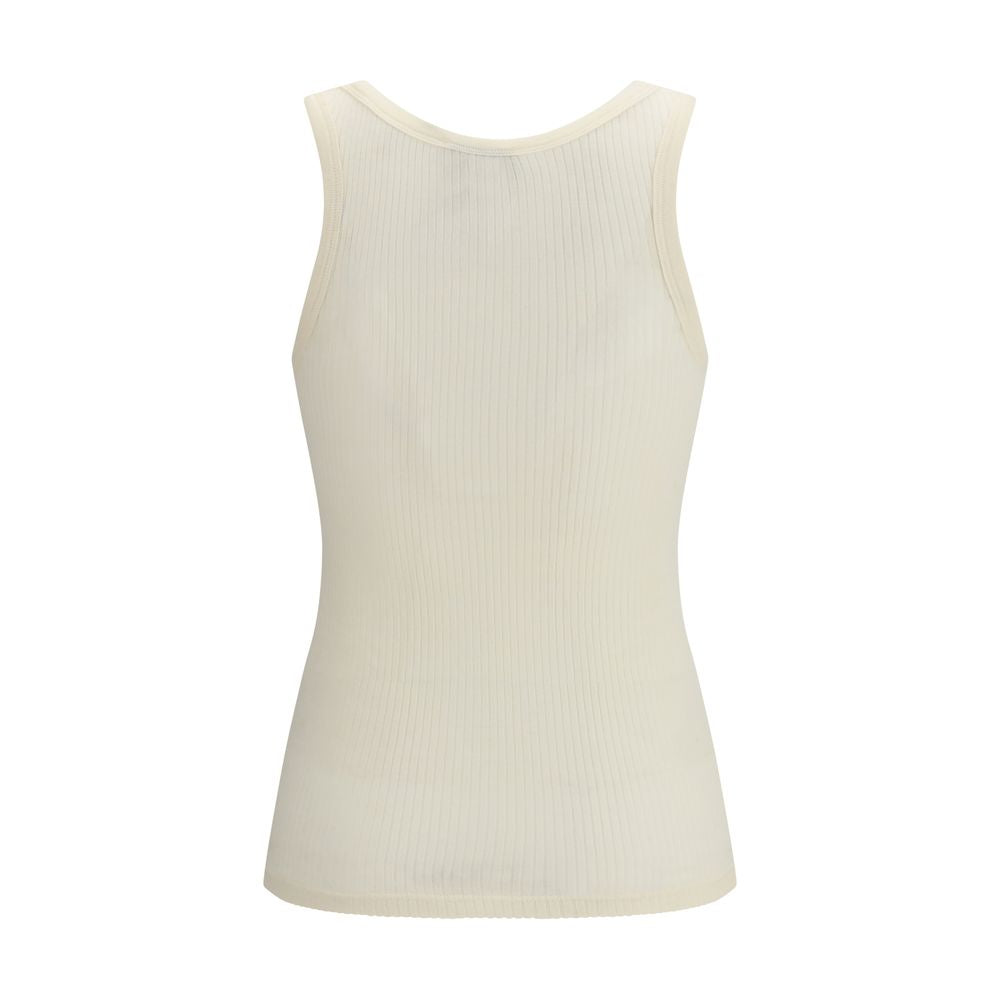 Forte_Forte Beige Fleece Wool Top - Luxe Nova