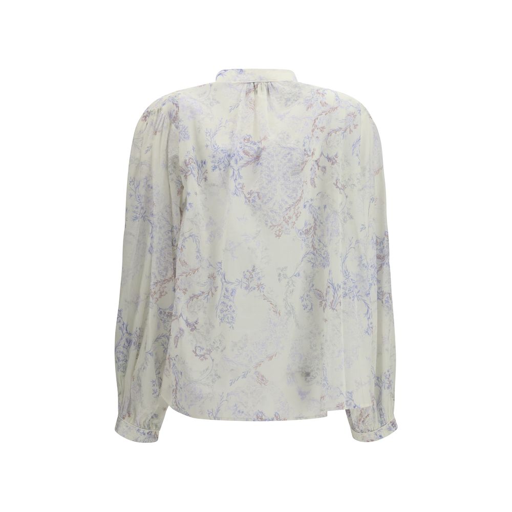 Forte_Forte Multicolor Cotton Pattern Shirt - Luxe Nova