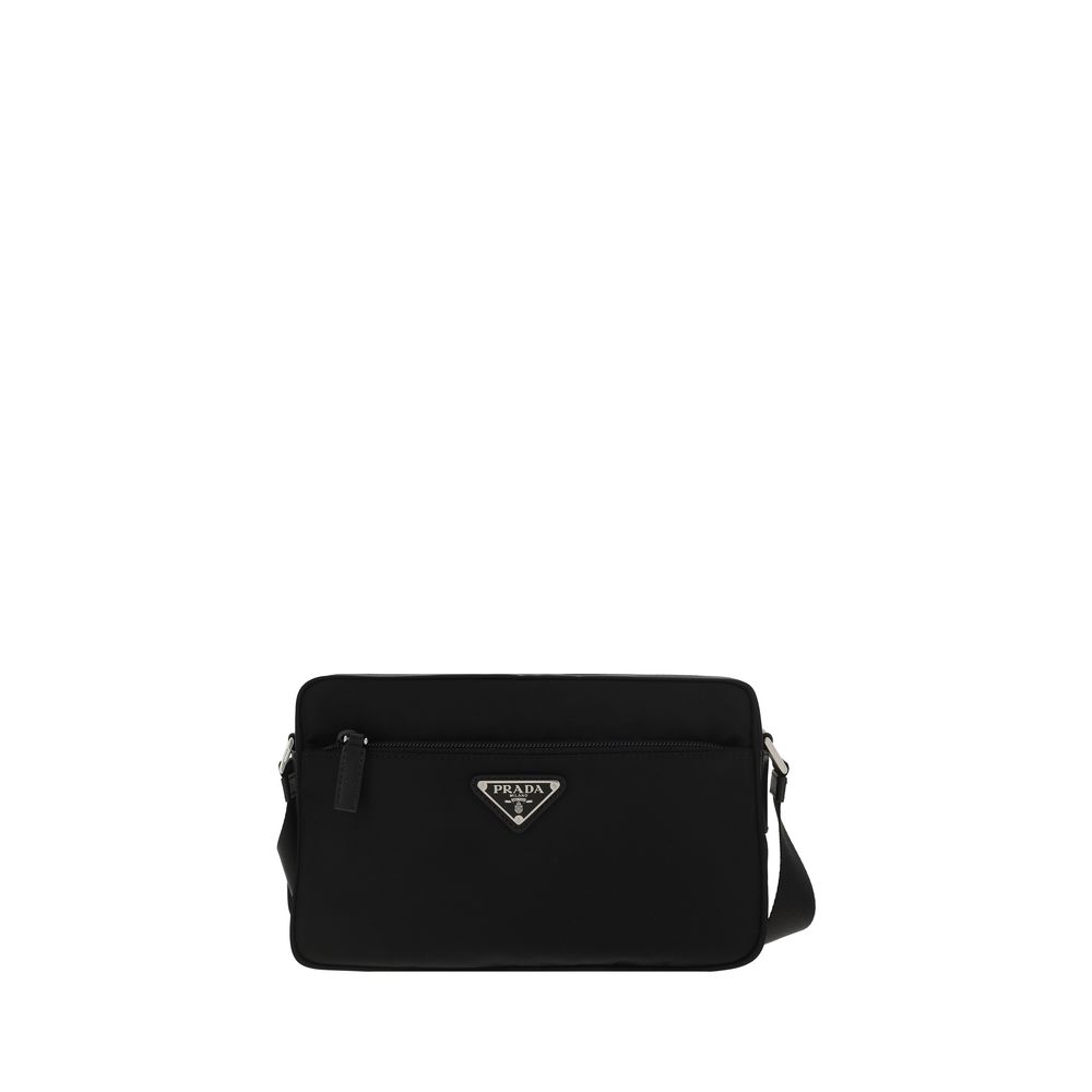 Prada Black Nylon Shoulder Bag - Luxe Nova