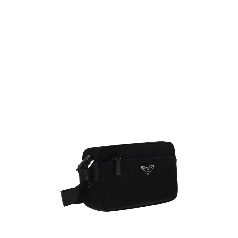 Prada Black Nylon Shoulder Bag - Luxe Nova