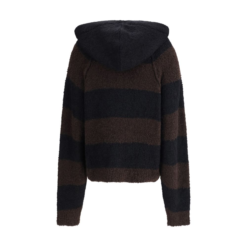 Petar Petrov Brown Cashmere Sweatshirt - Luxe Nova