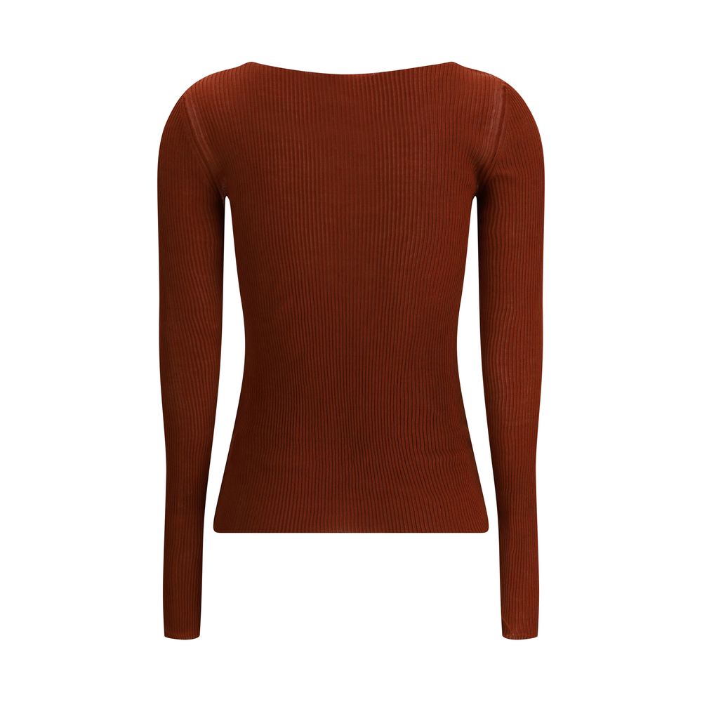 Petar Petrov Orange Silk Top - Luxe Nova