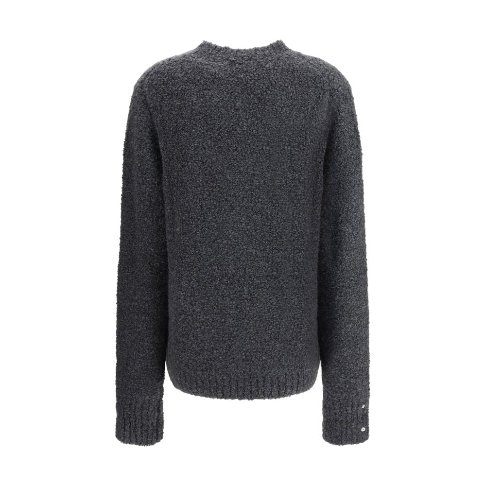 God's True Cashmere Gray Cashmere Sweatshirt - Luxe Nova