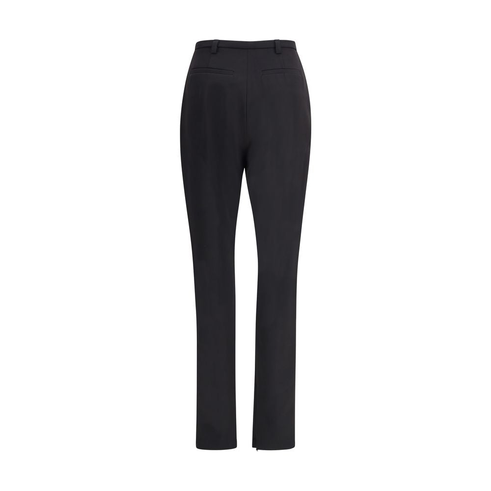 The Latest Black Polyester Skinny Pants - Luxe Nova