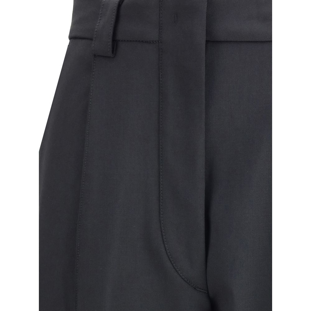 The Latest Black Polyester Casual Pants - Luxe Nova