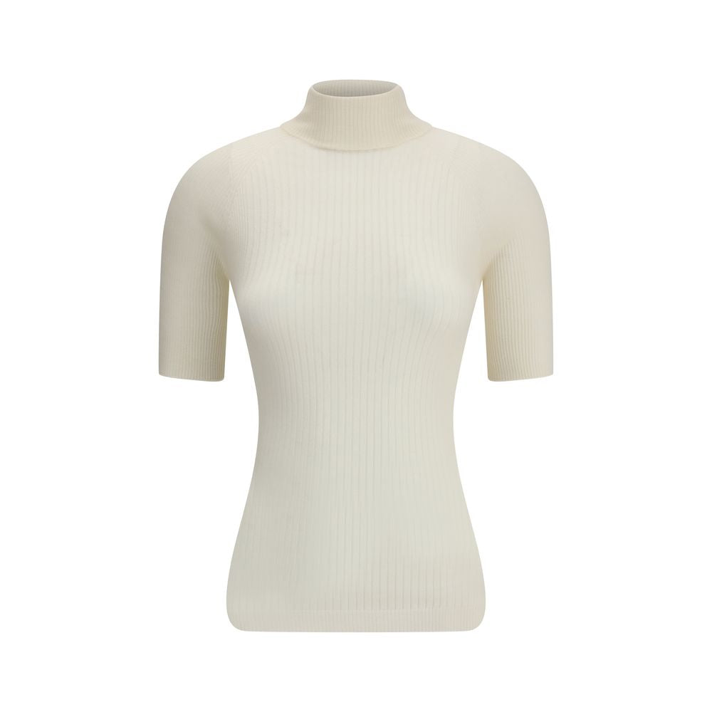 SA SU PHI Beige Cashmere Top - Luxe Nova
