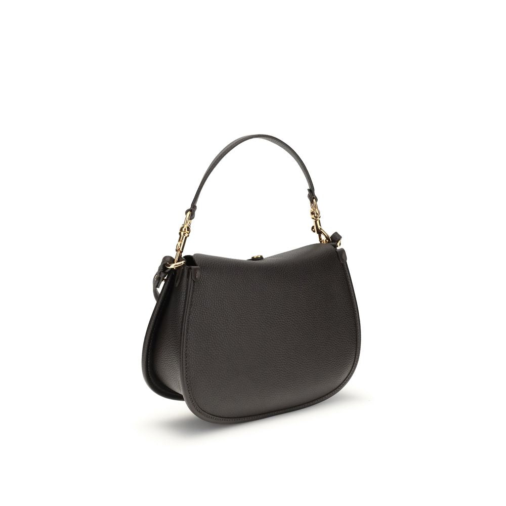 Etro Brown Calf Leather Bos Taurus Shoulder Bag - Luxe Nova