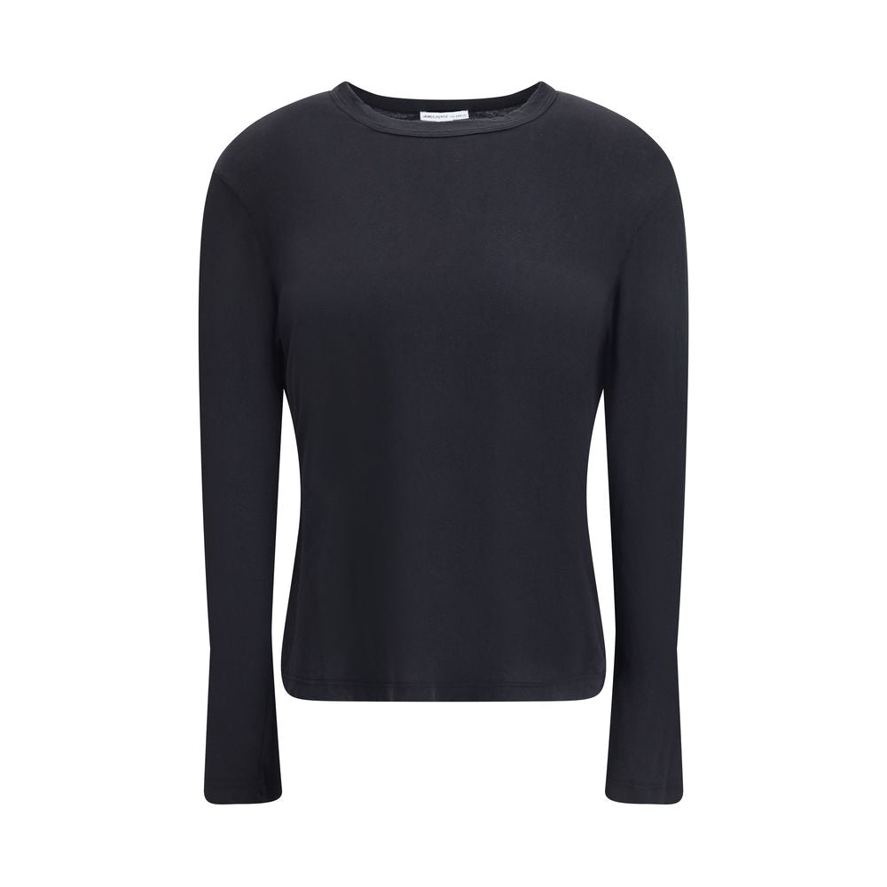 James Perse Black Cotton Sweatshirt - Luxe Nova