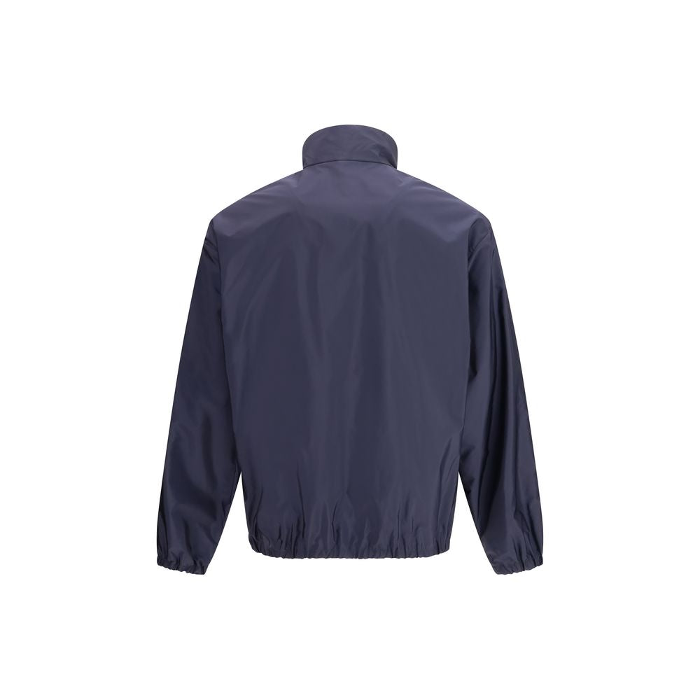 Prada Blue Recycled Polyamide Shell Jacket - Luxe Nova