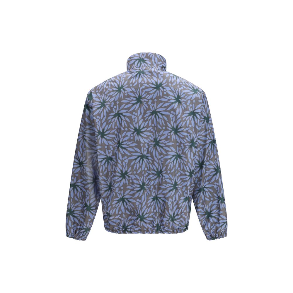 Prada Blue Recycled Polyamide Shell Jacket - Luxe Nova