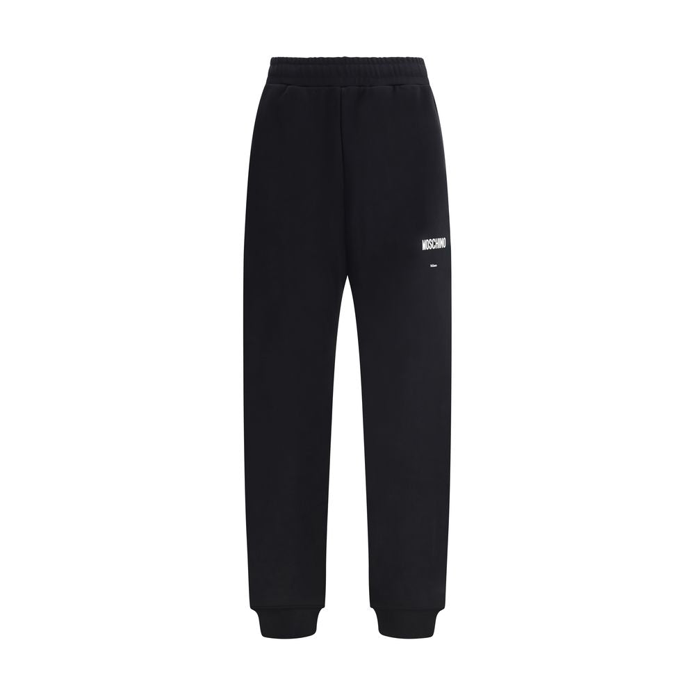 Moschino Black Cotton Casual Pants