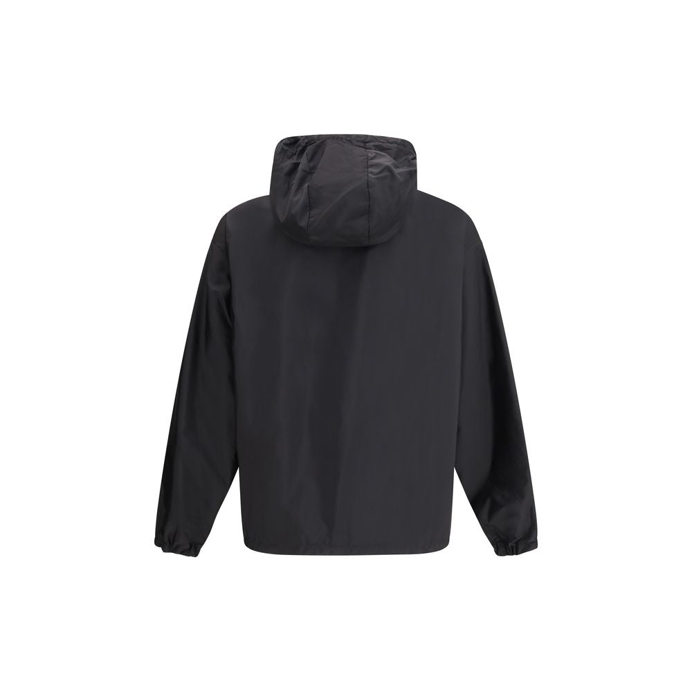 Prada Black Recycled Polyamide Shell Jacket - Luxe Nova