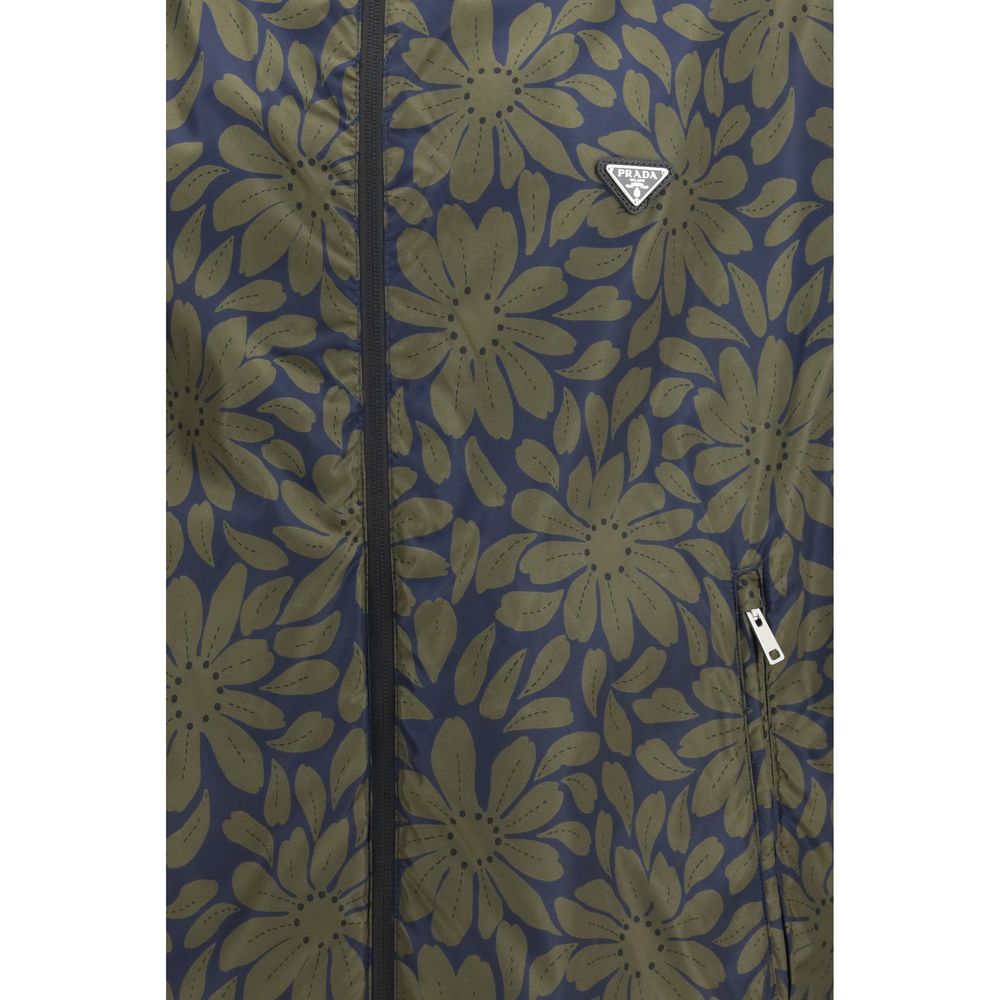 Prada Black Recycled Polyamide Shell Jacket - Luxe Nova