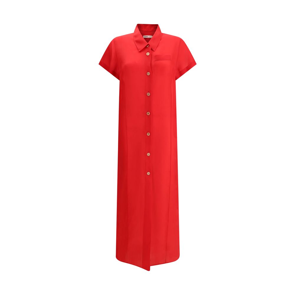 Khaite Multicolor Silk Casual Dress - Luxe Nova