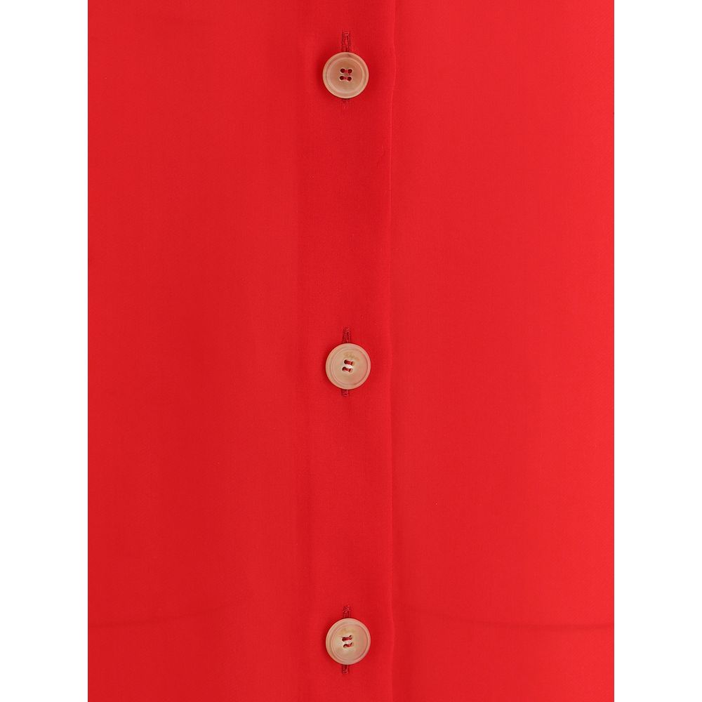 Khaite Multicolor Silk Casual Dress - Luxe Nova