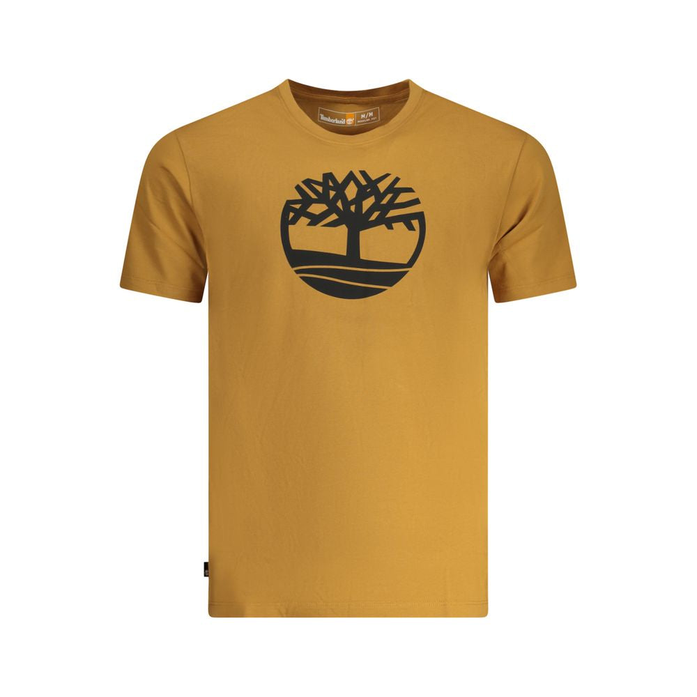 Timberland Marrone Cotton Men T-Shirt - Luxe Nova