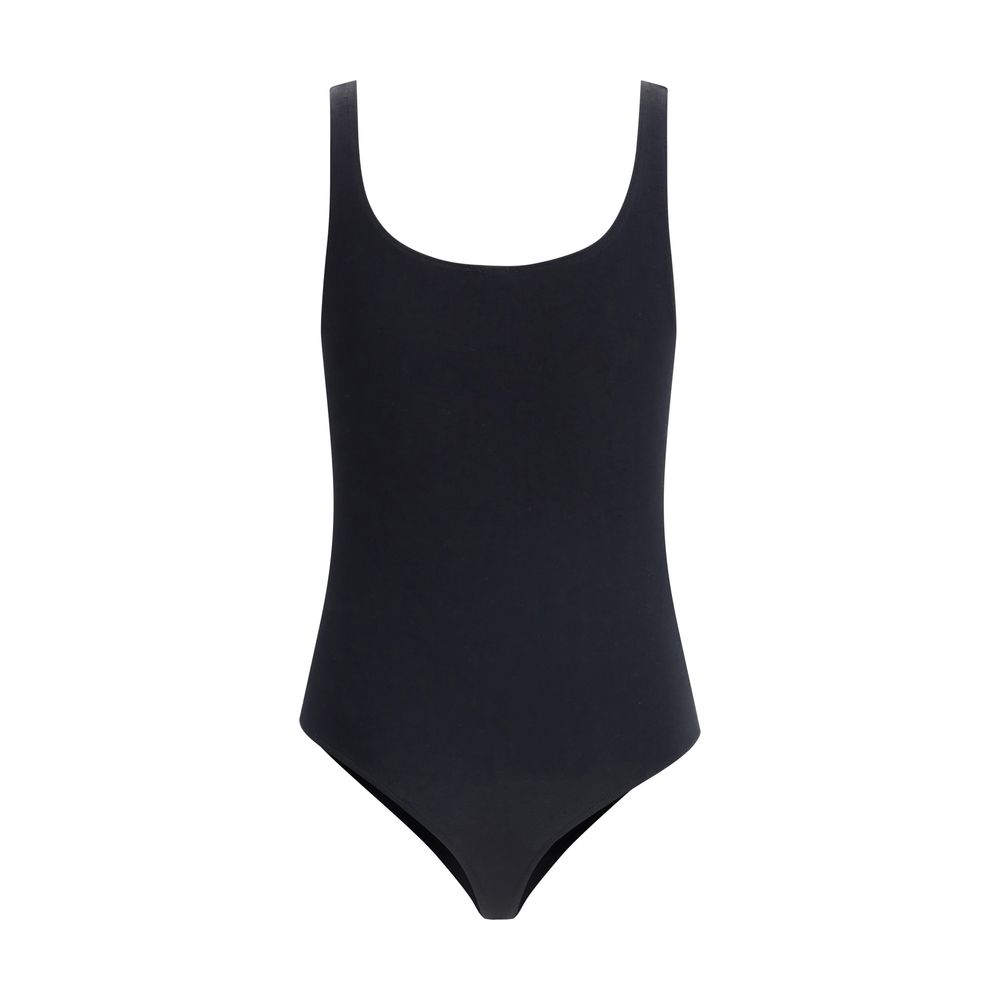 Wolford Black Cotton Top - Luxe Nova