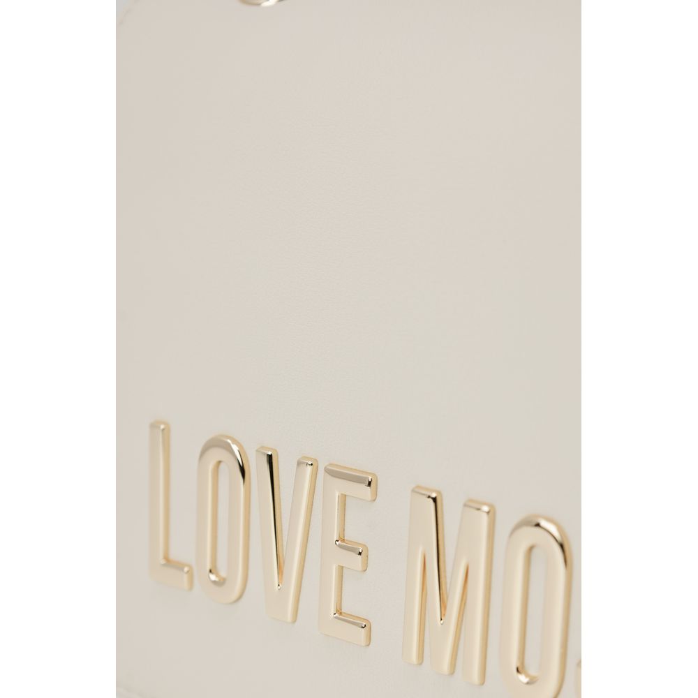 Love Moschino Beige Polyethylene Handbag - Luxe Nova