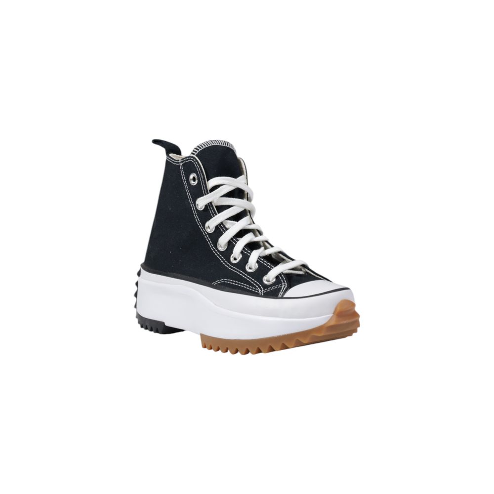 Converse Black And White Fabric Chunky Sneakers - Luxe Nova