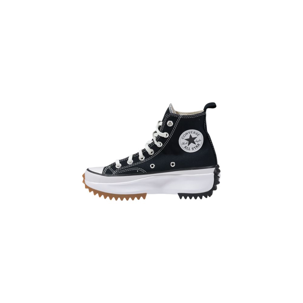 Converse Black And White Fabric Chunky Sneakers - Luxe Nova