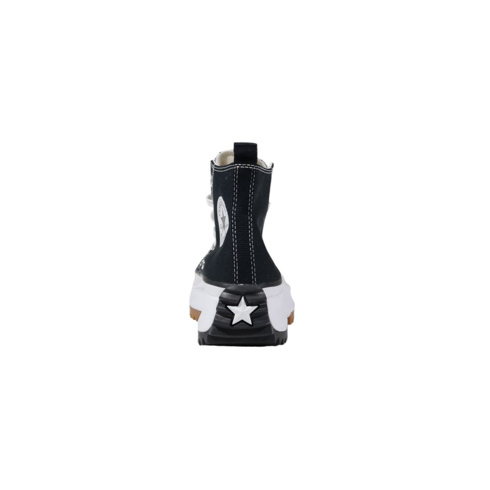 Converse Black And White Fabric Chunky Sneakers - Luxe Nova