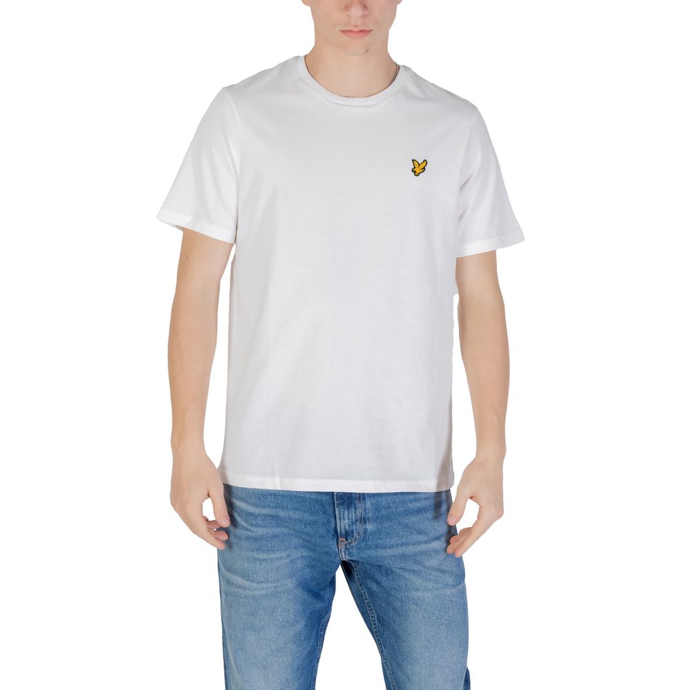 Lyle & Scott White Cotton T-Shirt - Luxe Nova