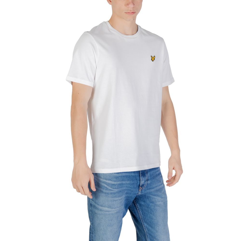 Lyle & Scott White Cotton T-Shirt - Luxe Nova