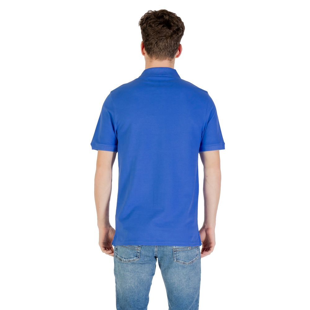 Lyle & Scott Blue Cotton Polo Shirt - Luxe Nova