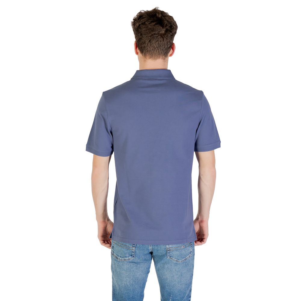 Lyle & Scott Blue Cotton Polo Shirt - Luxe Nova