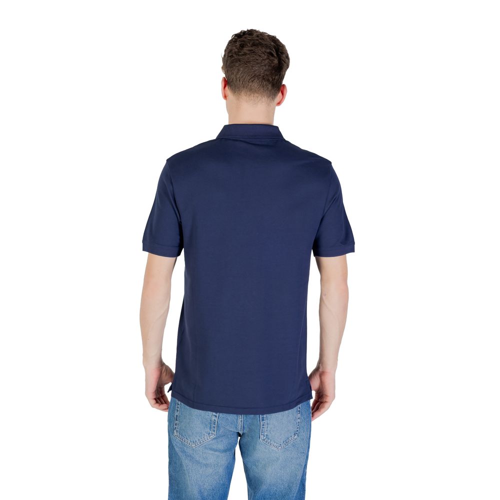 Lyle & Scott Blue Cotton Polo Shirt - Luxe Nova