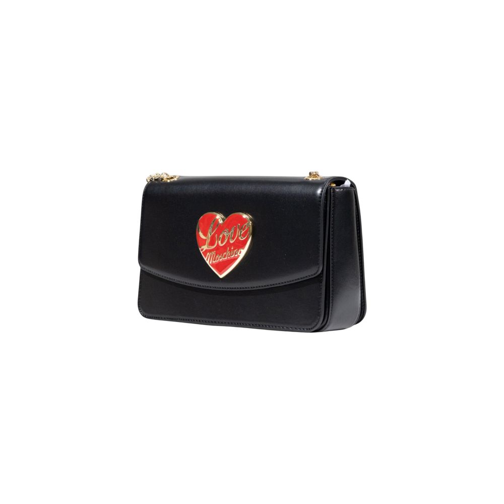 Love Moschino Black Polyethylene Handbag - Luxe Nova